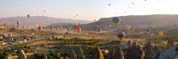 Pangea Images - Air Balloons in Goreme, Cappadocia, Turkey
