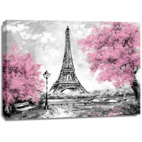 Arthur Heard - Paris View - Eiffel Tower I - Purple