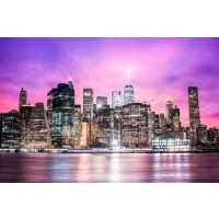 Cesar Burke - New York - Purple Sunset