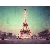 Assaf Frank - Eiffel tower at night, Paris