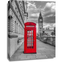 Assaf Frank - Telephone booth with Big Ben, London, UK, FTBR-1809