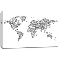 Charlotte Bassin - Hanzi Kanji World Map