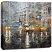 Mark Lague - Manhattan Orange Rain