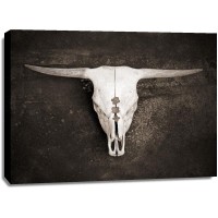 Brooke T. Ryan - Sepia Cattle Skull