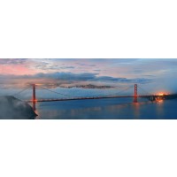 Ilar Alexey - Sunset over Golden Gate Bridge  