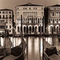 Alan Blaustein - The Grand Canal at Night