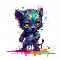 Patrice Murciano - Baby Black Panther