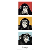 Monkey Chimp Pop Art  
