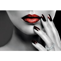Red Lips And Nails  