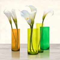 Ann Cynthia - Callas in crystal vases I (detail)