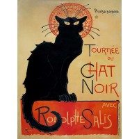 Theophile Steinlen - Tournee du Chat Noir