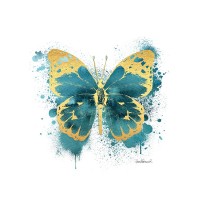 Amanda Greenwood - Butterfly Gold and Indigo